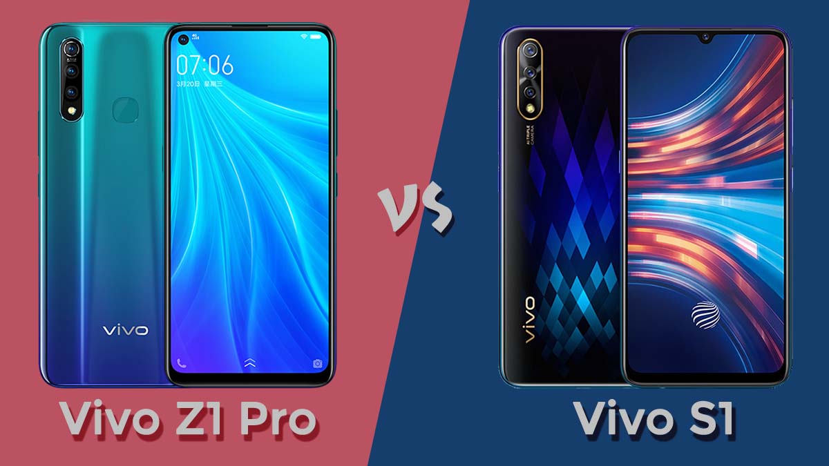 Vivo Z1 Pro vs Vivo S1
